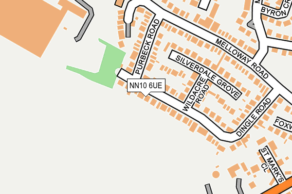 NN10 6UE map - OS OpenMap – Local (Ordnance Survey) NN10 6UE map - OS OpenMap – Local (Ordnance Survey)