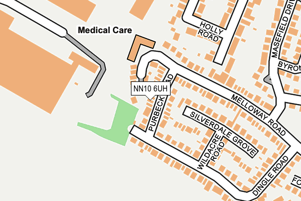 NN10 6UH map - OS OpenMap – Local (Ordnance Survey) NN10 6UH map - OS OpenMap – Local (Ordnance Survey)