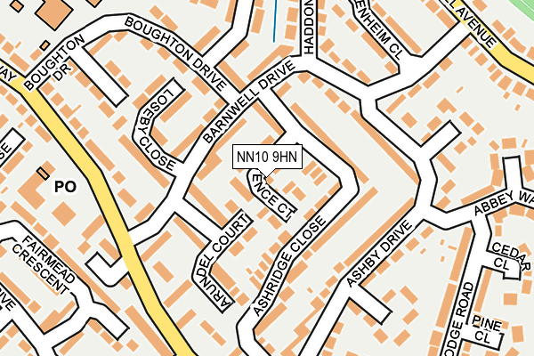NN10 9HN map - OS OpenMap – Local (Ordnance Survey) NN10 9HN map - OS OpenMap – Local (Ordnance Survey)