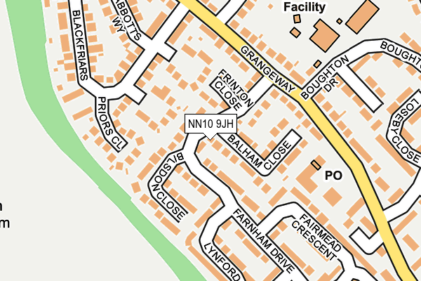 NN10 9JH map - OS OpenMap – Local (Ordnance Survey) NN10 9JH map - OS OpenMap – Local (Ordnance Survey)