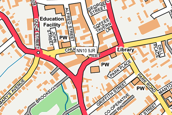 NN10 9JR map - OS OpenMap – Local (Ordnance Survey) NN10 9JR map - OS OpenMap – Local (Ordnance Survey)