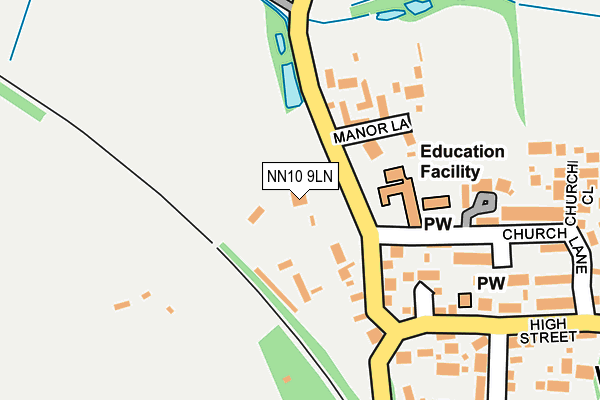 NN10 9LN map - OS OpenMap – Local (Ordnance Survey) NN10 9LN map - OS OpenMap – Local (Ordnance Survey)