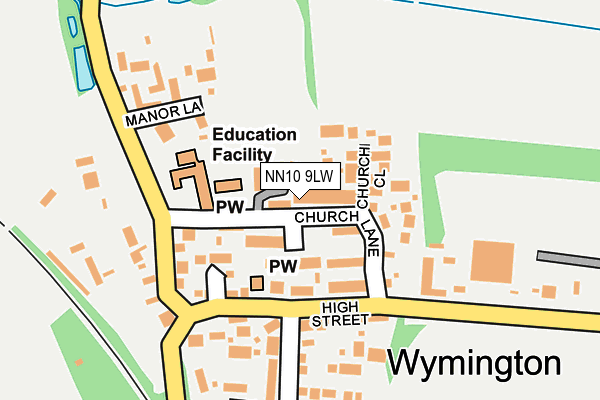 NN10 9LW map - OS OpenMap – Local (Ordnance Survey) NN10 9LW map - OS OpenMap – Local (Ordnance Survey)