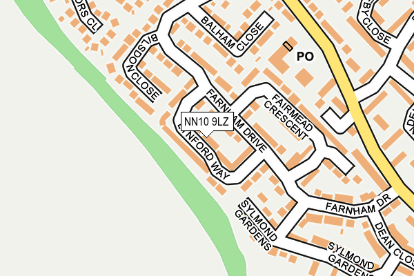 NN10 9LZ map - OS OpenMap – Local (Ordnance Survey) NN10 9LZ map - OS OpenMap – Local (Ordnance Survey)