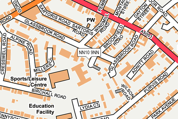 NN10 9NN map - OS OpenMap – Local (Ordnance Survey) NN10 9NN map - OS OpenMap – Local (Ordnance Survey)