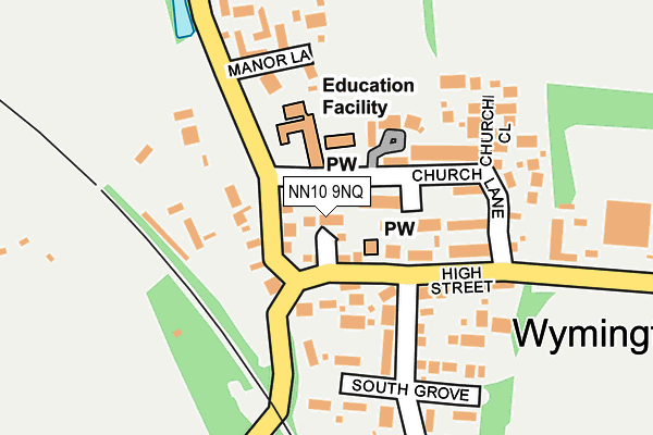 NN10 9NQ map - OS OpenMap – Local (Ordnance Survey) NN10 9NQ map - OS OpenMap – Local (Ordnance Survey)