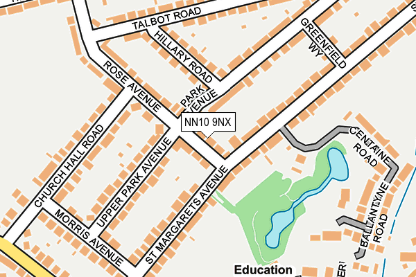 NN10 9NX map - OS OpenMap – Local (Ordnance Survey) NN10 9NX map - OS OpenMap – Local (Ordnance Survey)