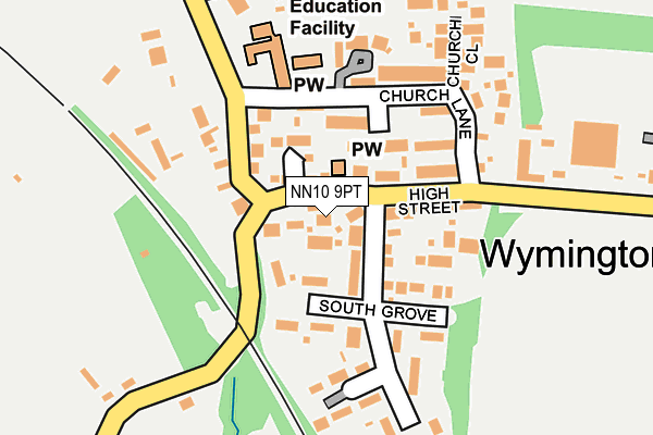 NN10 9PT map - OS OpenMap – Local (Ordnance Survey) NN10 9PT map - OS OpenMap – Local (Ordnance Survey)