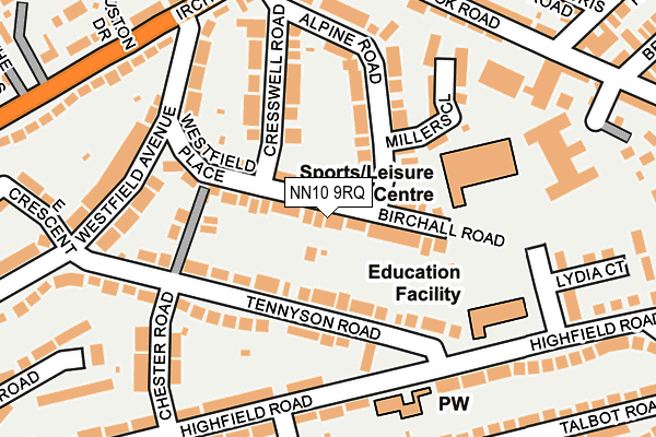 NN10 9RQ map - OS OpenMap – Local (Ordnance Survey) NN10 9RQ map - OS OpenMap – Local (Ordnance Survey)