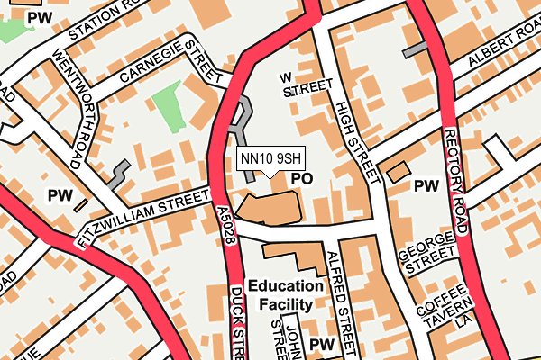 NN10 9SH map - OS OpenMap – Local (Ordnance Survey) NN10 9SH map - OS OpenMap – Local (Ordnance Survey)