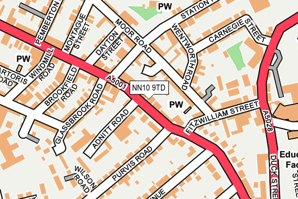 NN10 9TD map - OS OpenMap – Local (Ordnance Survey) NN10 9TD map - OS OpenMap – Local (Ordnance Survey)
