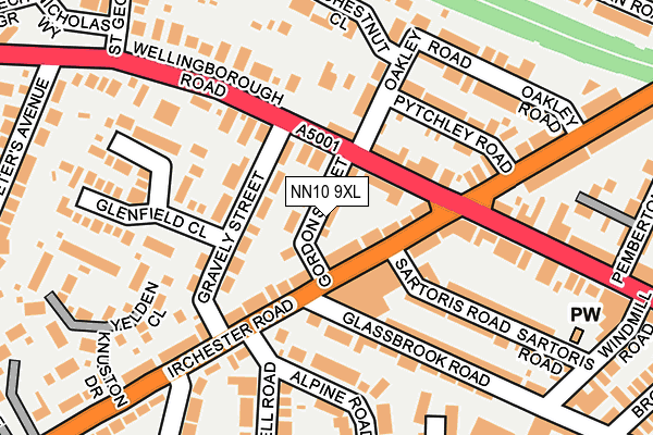 NN10 9XL map - OS OpenMap – Local (Ordnance Survey) NN10 9XL map - OS OpenMap – Local (Ordnance Survey)