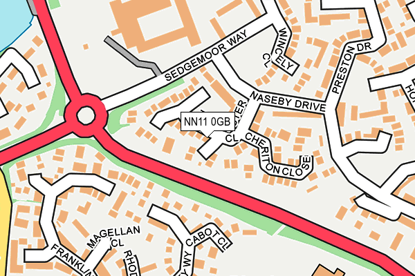 NN11 0GB map - OS OpenMap – Local (Ordnance Survey) NN11 0GB map - OS OpenMap – Local (Ordnance Survey)