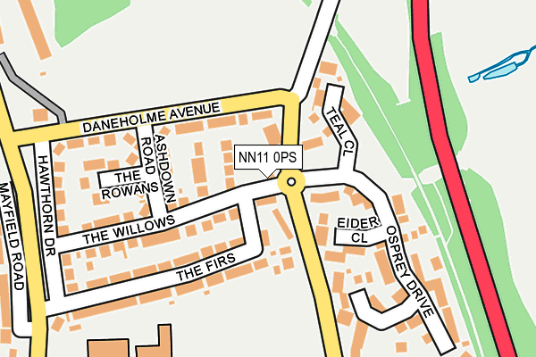 NN11 0PS map - OS OpenMap – Local (Ordnance Survey) NN11 0PS map - OS OpenMap – Local (Ordnance Survey)
