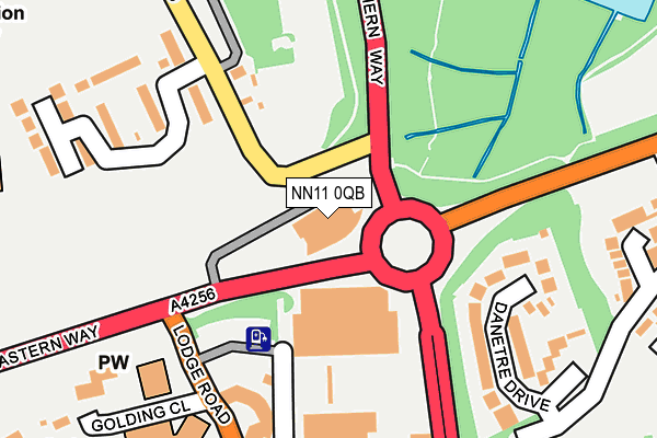 NN11 0QB map - OS OpenMap – Local (Ordnance Survey) NN11 0QB map - OS OpenMap – Local (Ordnance Survey)