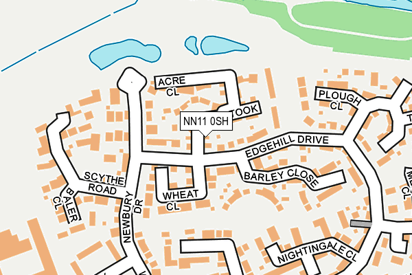 NN11 0SH map - OS OpenMap – Local (Ordnance Survey) NN11 0SH map - OS OpenMap – Local (Ordnance Survey)
