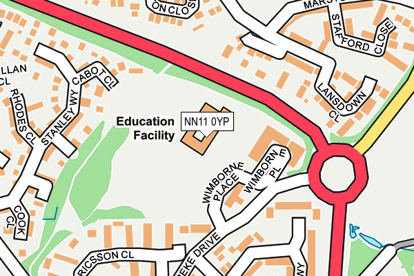 NN11 0YP map - OS OpenMap – Local (Ordnance Survey) NN11 0YP map - OS OpenMap – Local (Ordnance Survey)