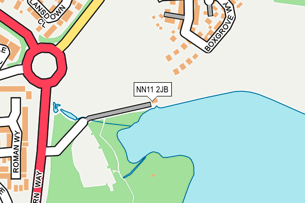 NN11 2JB map - OS OpenMap – Local (Ordnance Survey) NN11 2JB map - OS OpenMap – Local (Ordnance Survey)