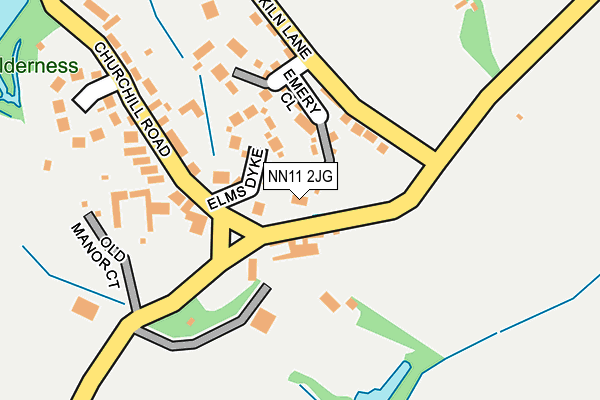 NN11 2JG map - OS OpenMap – Local (Ordnance Survey) NN11 2JG map - OS OpenMap – Local (Ordnance Survey)
