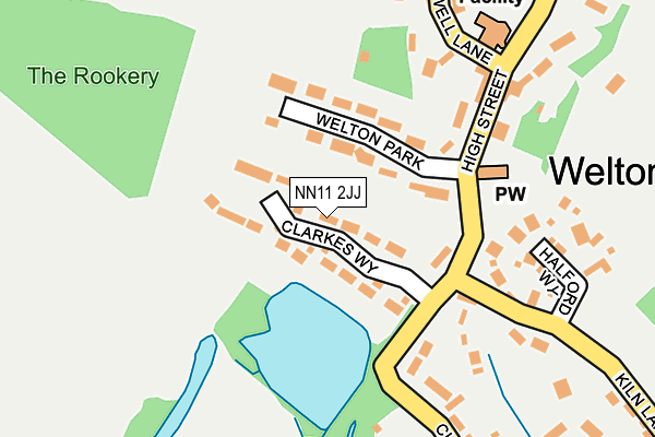 NN11 2JJ map - OS OpenMap – Local (Ordnance Survey) NN11 2JJ map - OS OpenMap – Local (Ordnance Survey)