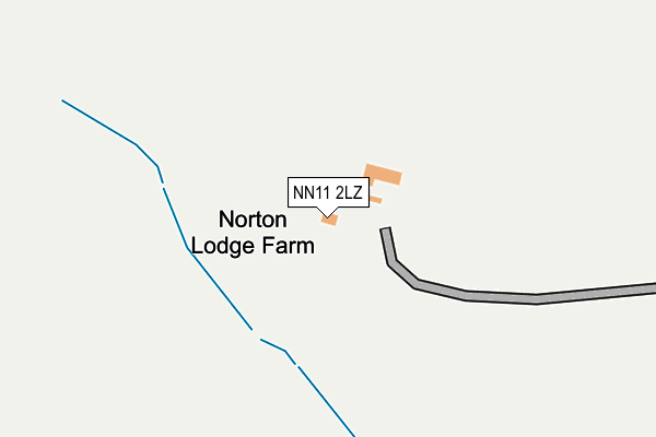 NN11 2LZ map - OS OpenMap – Local (Ordnance Survey) NN11 2LZ map - OS OpenMap – Local (Ordnance Survey)