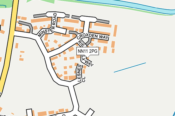 NN11 2PG map - OS OpenMap – Local (Ordnance Survey) NN11 2PG map - OS OpenMap – Local (Ordnance Survey)