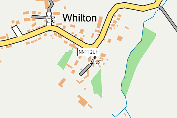 NN11 2UH map - OS OpenMap – Local (Ordnance Survey) NN11 2UH map - OS OpenMap – Local (Ordnance Survey)