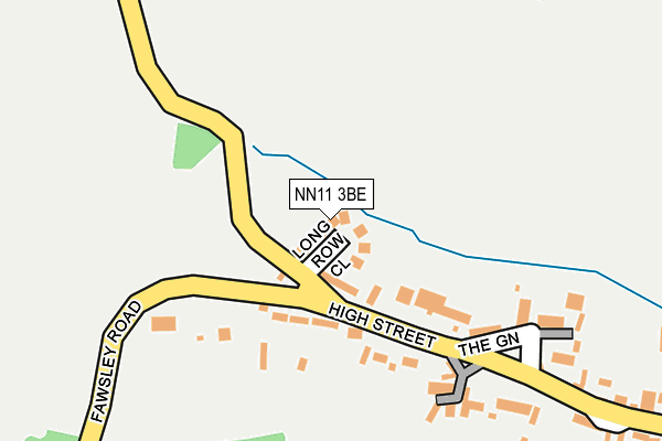 NN11 3BE map - OS OpenMap – Local (Ordnance Survey) NN11 3BE map - OS OpenMap – Local (Ordnance Survey)