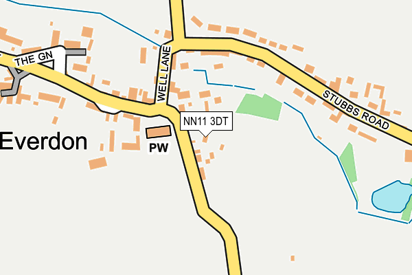 NN11 3DT map - OS OpenMap – Local (Ordnance Survey) NN11 3DT map - OS OpenMap – Local (Ordnance Survey)