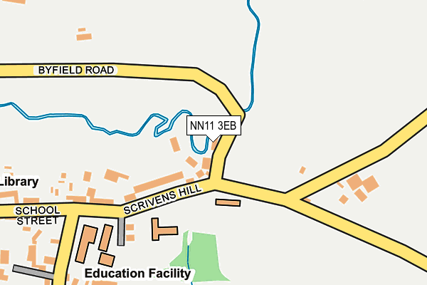 NN11 3EB map - OS OpenMap – Local (Ordnance Survey) NN11 3EB map - OS OpenMap – Local (Ordnance Survey)