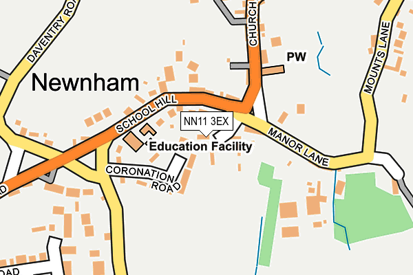 NN11 3EX map - OS OpenMap – Local (Ordnance Survey) NN11 3EX map - OS OpenMap – Local (Ordnance Survey)