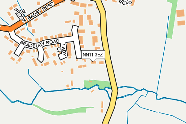 NN11 3EZ map - OS OpenMap – Local (Ordnance Survey) NN11 3EZ map - OS OpenMap – Local (Ordnance Survey)