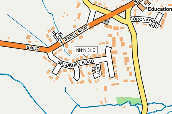 NN11 3HD map - OS OpenMap – Local (Ordnance Survey) NN11 3HD map - OS OpenMap – Local (Ordnance Survey)