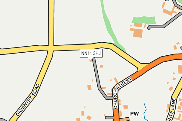 NN11 3HJ map - OS OpenMap – Local (Ordnance Survey) NN11 3HJ map - OS OpenMap – Local (Ordnance Survey)