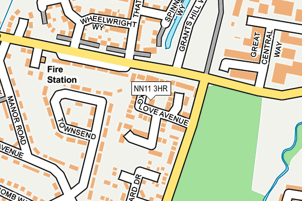 NN11 3HR map - OS OpenMap – Local (Ordnance Survey) NN11 3HR map - OS OpenMap – Local (Ordnance Survey)