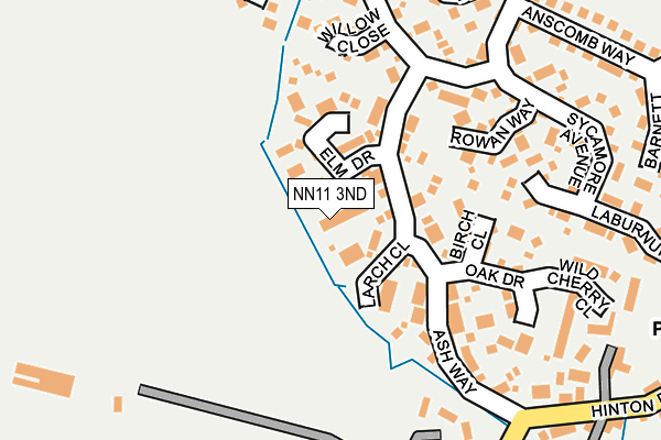 NN11 3ND map - OS OpenMap – Local (Ordnance Survey) NN11 3ND map - OS OpenMap – Local (Ordnance Survey)
