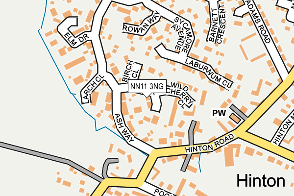 NN11 3NG map - OS OpenMap – Local (Ordnance Survey) NN11 3NG map - OS OpenMap – Local (Ordnance Survey)