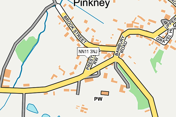 NN11 3NJ map - OS OpenMap – Local (Ordnance Survey) NN11 3NJ map - OS OpenMap – Local (Ordnance Survey)