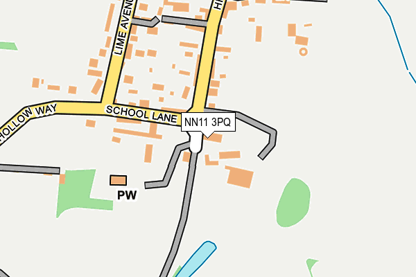 NN11 3PQ map - OS OpenMap – Local (Ordnance Survey) NN11 3PQ map - OS OpenMap – Local (Ordnance Survey)