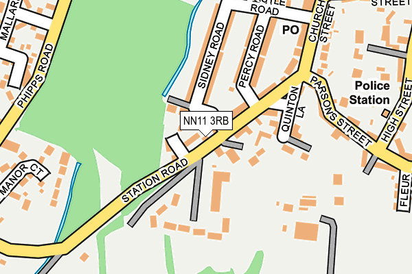 NN11 3RB map - OS OpenMap – Local (Ordnance Survey) NN11 3RB map - OS OpenMap – Local (Ordnance Survey)