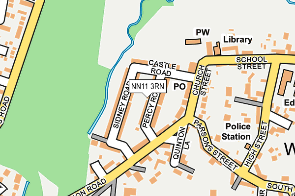 NN11 3RN map - OS OpenMap – Local (Ordnance Survey) NN11 3RN map - OS OpenMap – Local (Ordnance Survey)