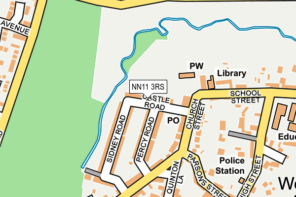 NN11 3RS map - OS OpenMap – Local (Ordnance Survey)