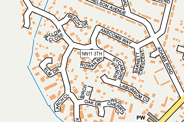 NN11 3TH map - OS OpenMap – Local (Ordnance Survey) NN11 3TH map - OS OpenMap – Local (Ordnance Survey)