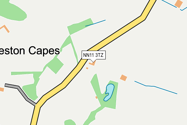 NN11 3TZ map - OS OpenMap – Local (Ordnance Survey) NN11 3TZ map - OS OpenMap – Local (Ordnance Survey)
