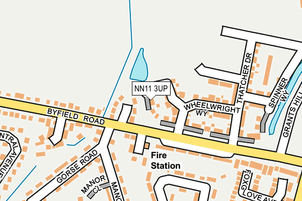 NN11 3UP map - OS OpenMap – Local (Ordnance Survey) NN11 3UP map - OS OpenMap – Local (Ordnance Survey)