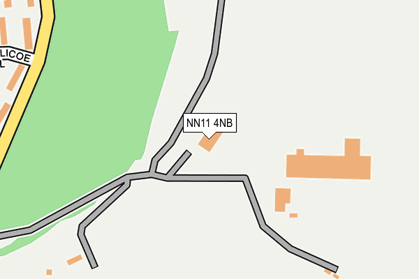 NN11 4NB map - OS OpenMap – Local (Ordnance Survey) NN11 4NB map - OS OpenMap – Local (Ordnance Survey)