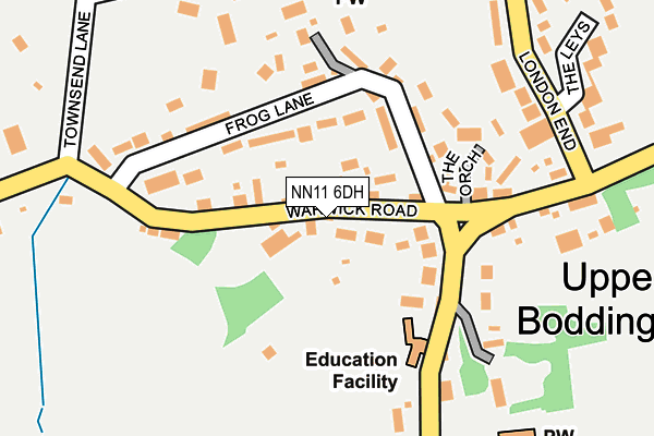 NN11 6DH map - OS OpenMap – Local (Ordnance Survey) NN11 6DH map - OS OpenMap – Local (Ordnance Survey)