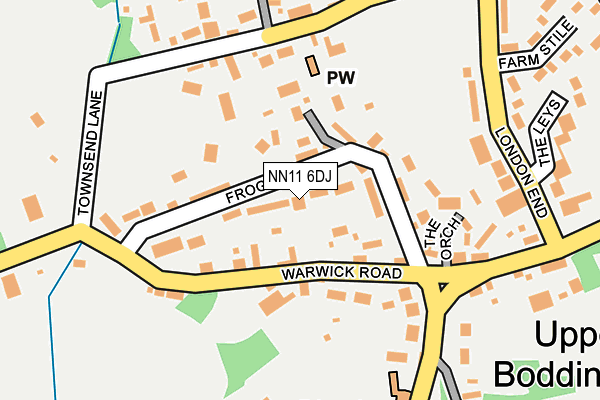 NN11 6DJ map - OS OpenMap – Local (Ordnance Survey) NN11 6DJ map - OS OpenMap – Local (Ordnance Survey)