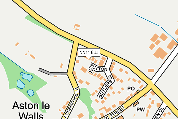 NN11 6UJ map - OS OpenMap – Local (Ordnance Survey) NN11 6UJ map - OS OpenMap – Local (Ordnance Survey)