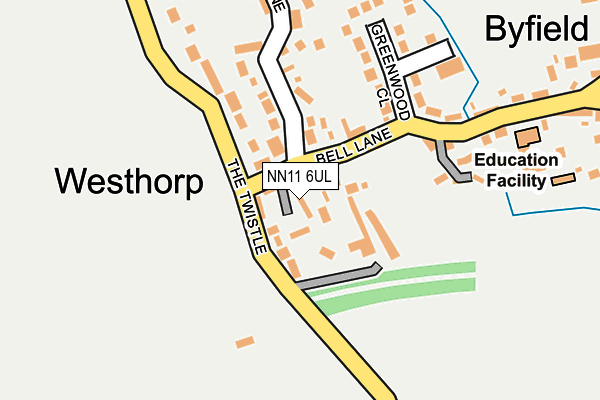 NN11 6UL map - OS OpenMap – Local (Ordnance Survey) NN11 6UL map - OS OpenMap – Local (Ordnance Survey)